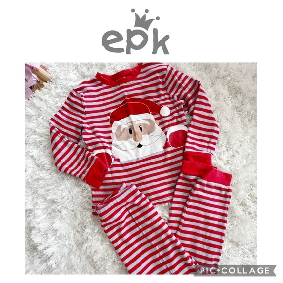 EPK kids Santa Claus Christmas PJS - Picture 1 of 8